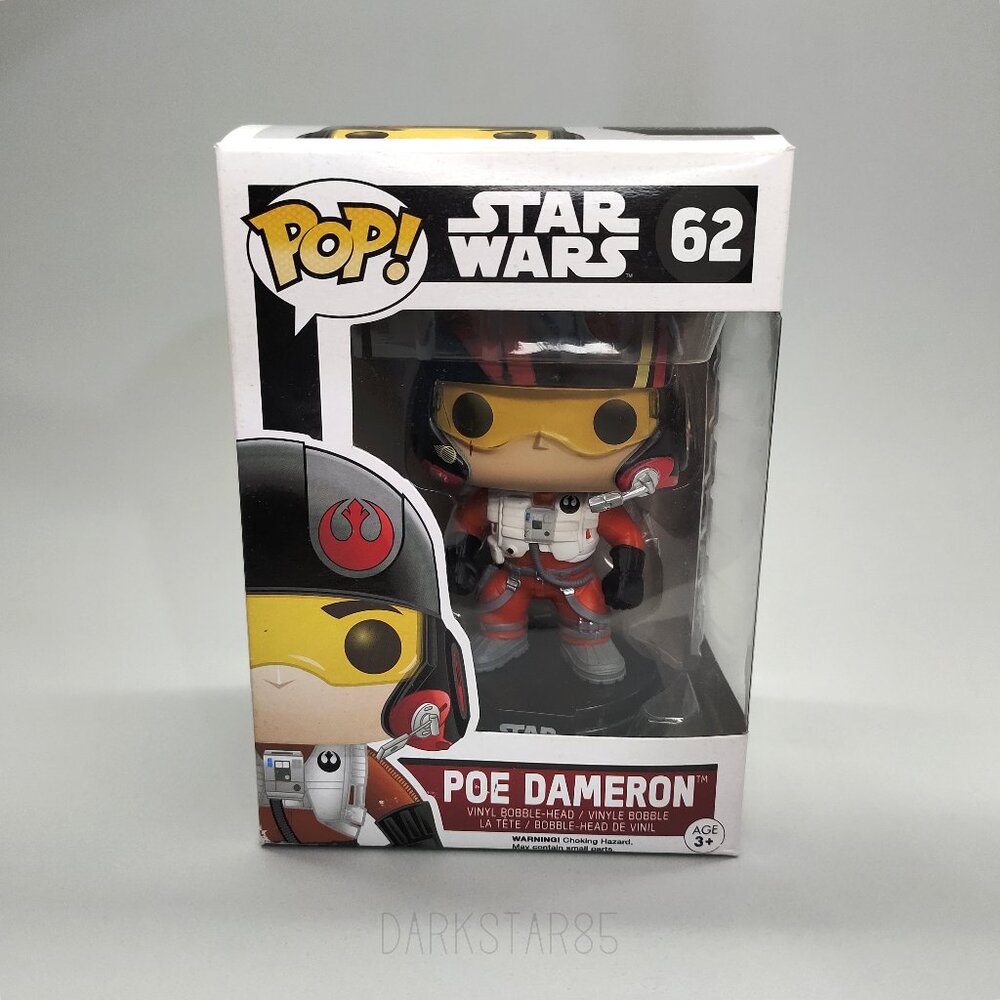 Funko Pop Poe Dameron #62 - Star Wars The Force Awakens